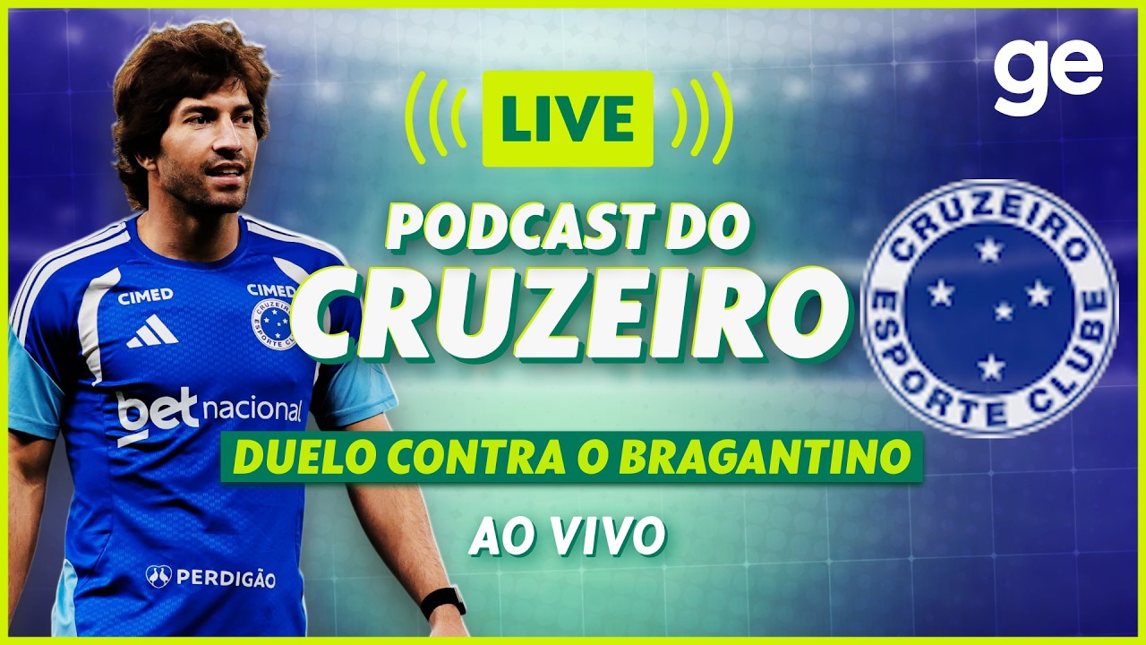 AO VIVO! GE CRUZEIRO ANALISA VITÓRIA CONTRA O BRAGANTINO PELO BRASILEIRÃO #podcast | ge.globo