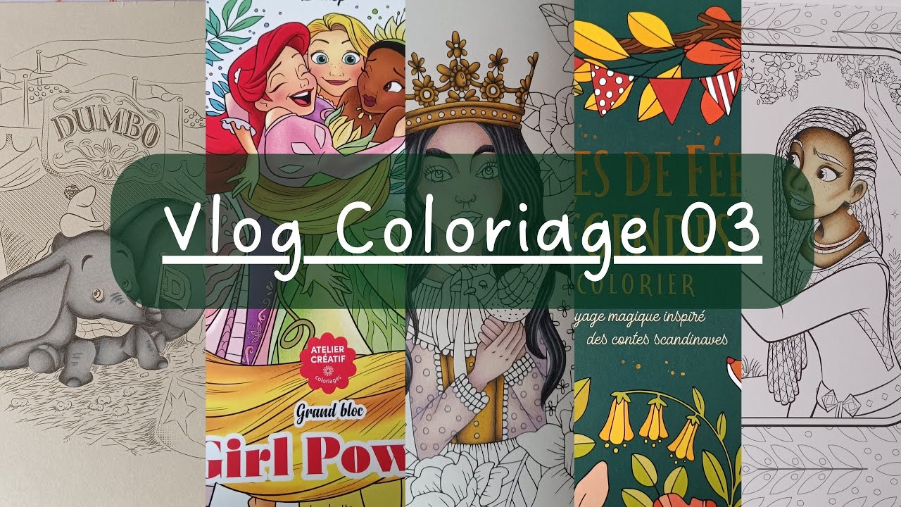 ✨ Besoin d'une Pause 🫤✨ // Vlog 03// Coloriage Adulte