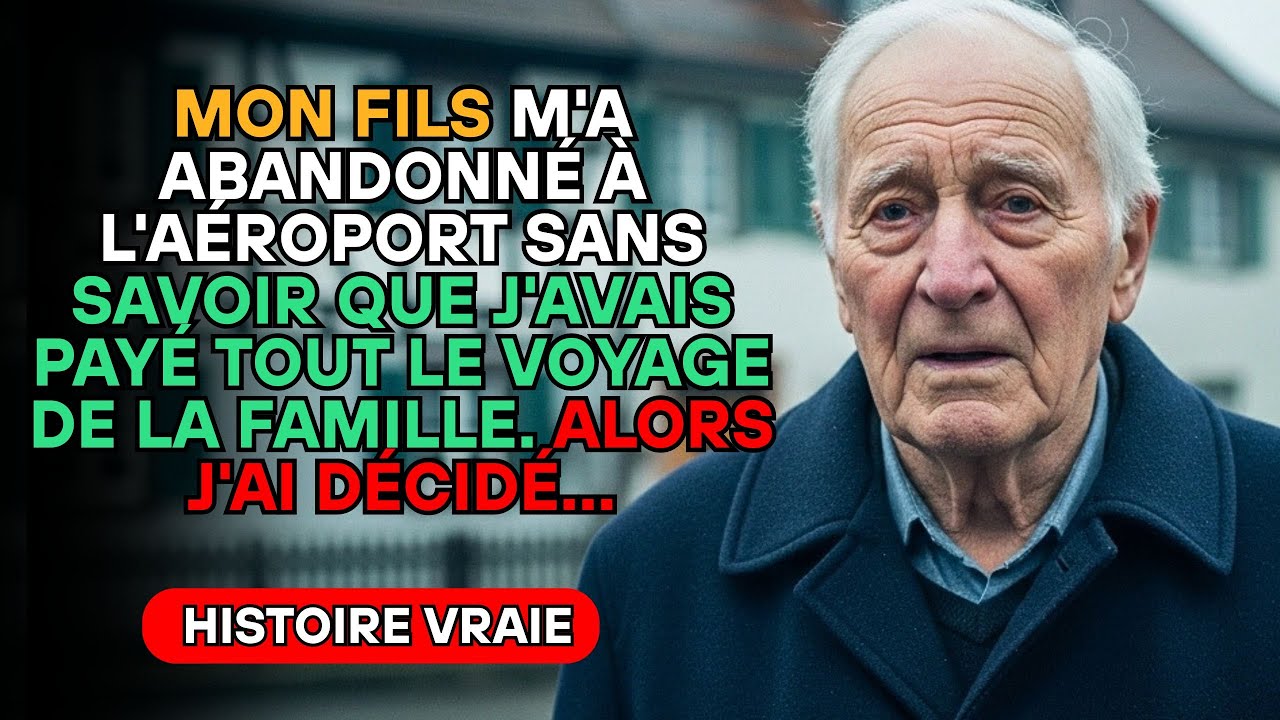 MON FILS M'A ABANDONNÉ À L'AÉROPORT, J'ÉTAIS PERDU, ALORS J'AI...
