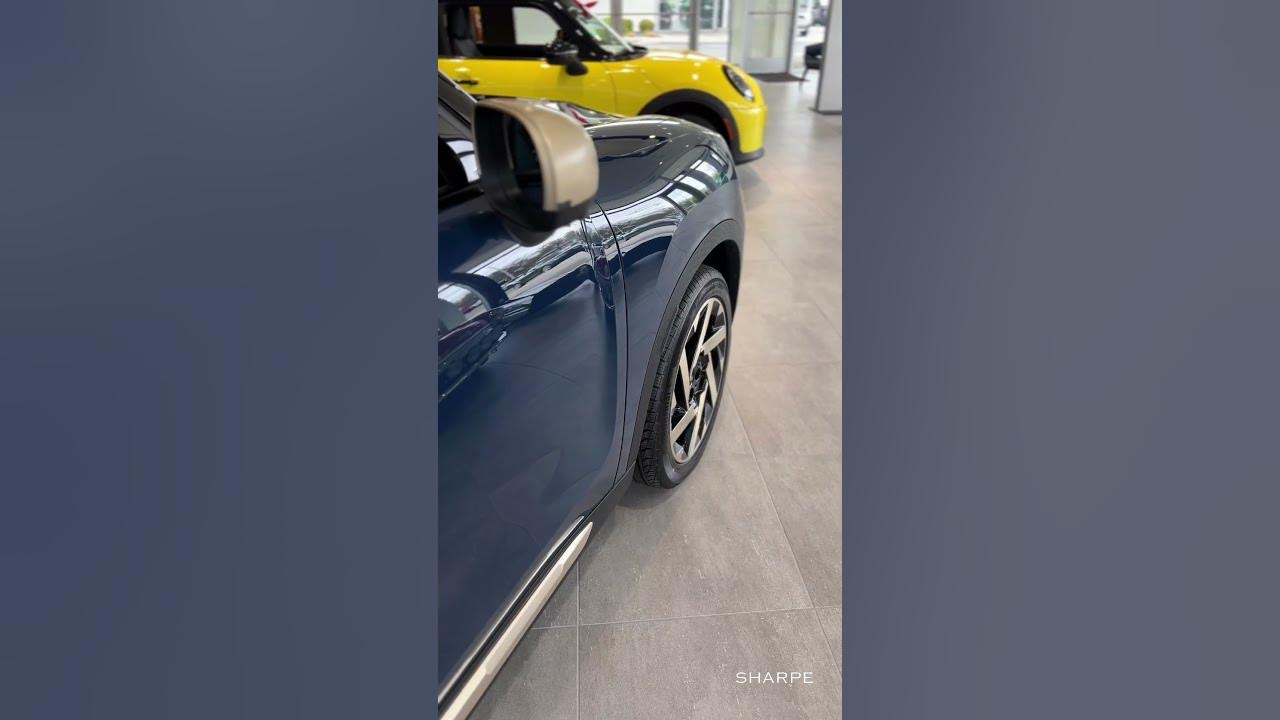 Indigo Sunset Blue MINI Countryman #mini #minicooper #miniusa #minicountryman #suv
