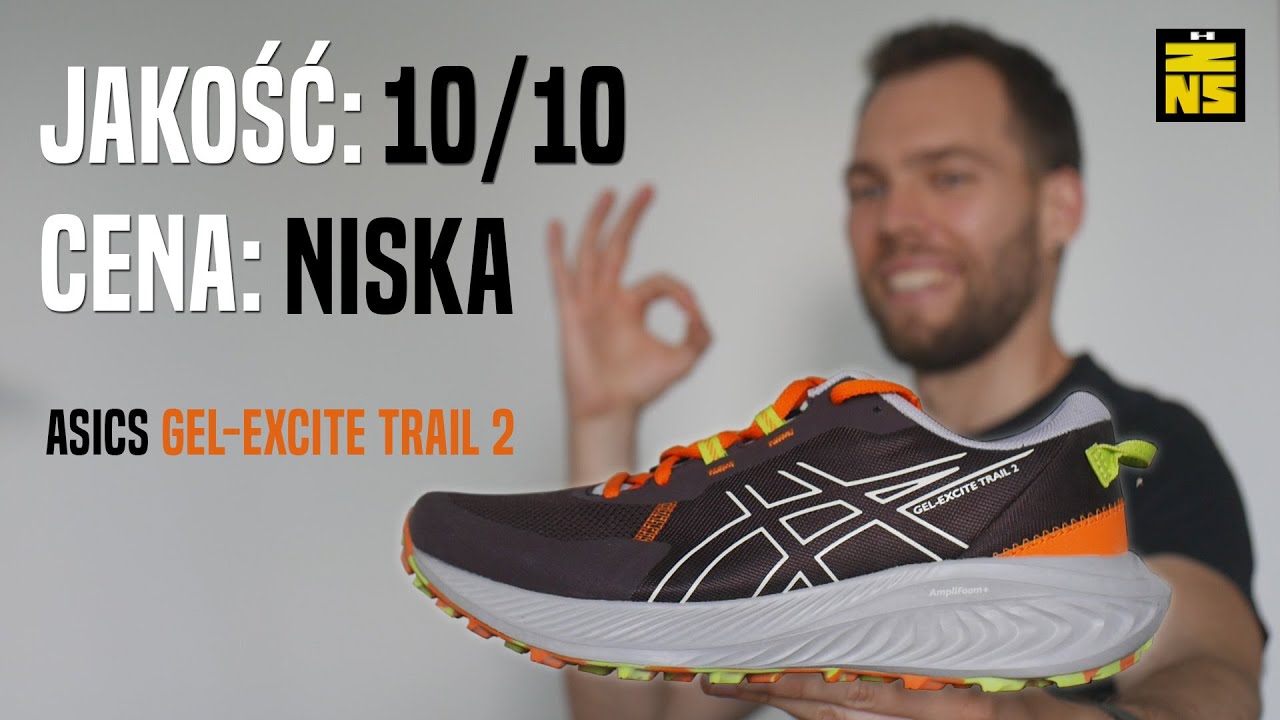 Genialne ASICS GEL-EXCITE TRAIL 2 - tani but do lasu i miasta - YouTube