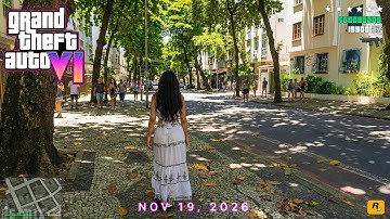 Grand Theft Auto VI Gameplay 2026 | GTA 6 Trailer 3 Reveal AI 4K Real Engine
