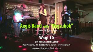 AEGIS Band with "Pagsubok", Surprise Concert chords