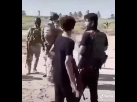 مقطع يكسر الكلب لسيد حيدر خصاف شوفوا ابنه شلون حامي ضهره