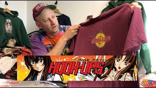 Vintage Hook-Ups Anime Skateboard T-shirt Collection 