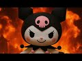 Kuromi: saves baby My Melody!!!😭 #マイメロ #シナモロール #brainrot#kuromi #sanrio
