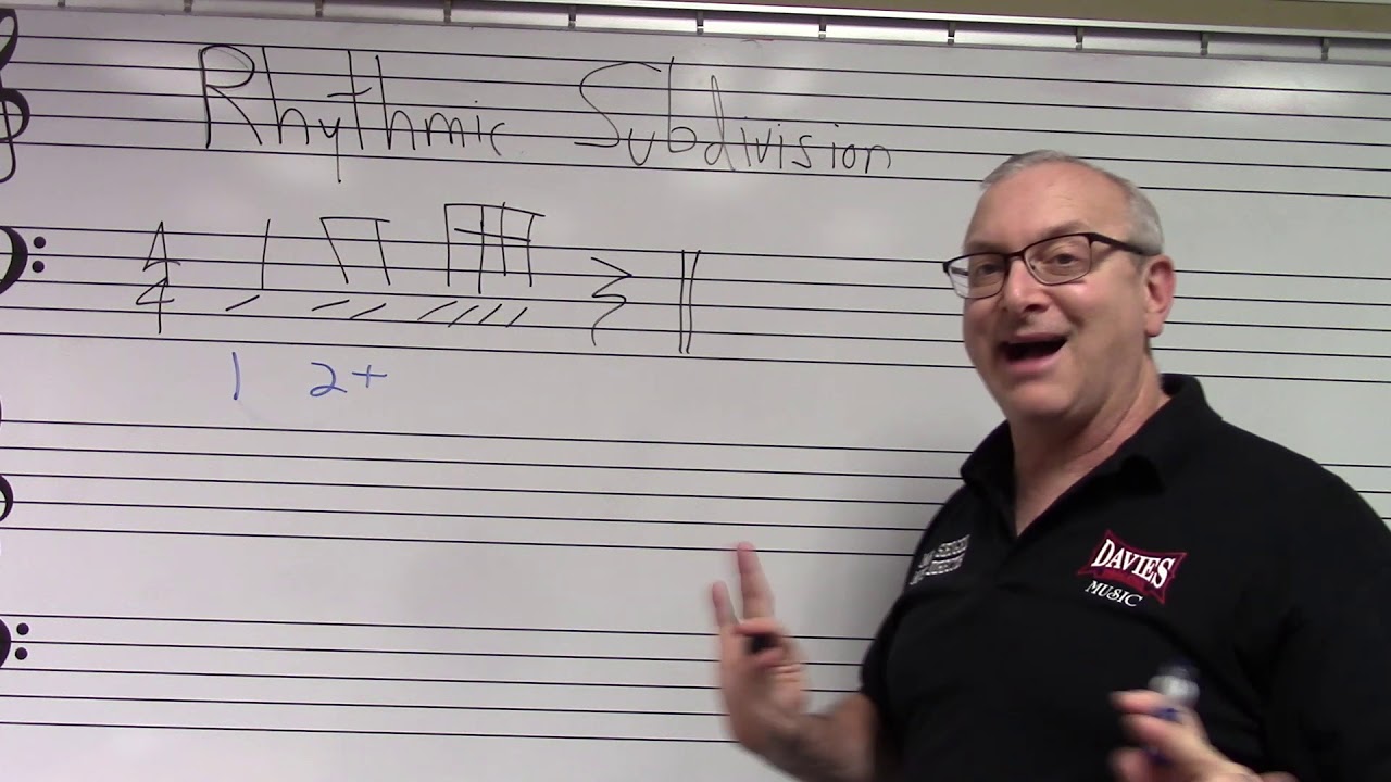 Rhythmic Subdivision Part 1