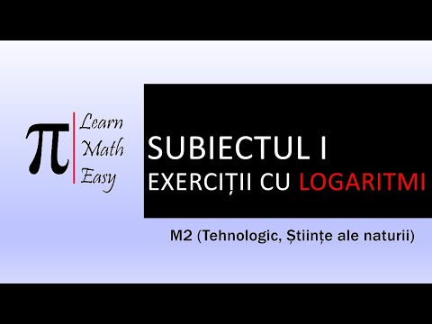 Video: Cum Se Găsește Logaritmul