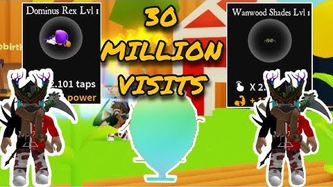 *NEW* 30 MILLION VISITS UPDATE EGG AND 2 NEW WORLDS TAPPING SIMULATOR !!!