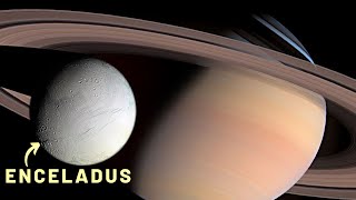Enter Into The Land of Enceladus Moon | Saturn | 4K