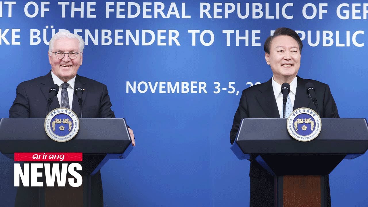 S. Korean, German presidents agree to strengthen cooperation on economy ...