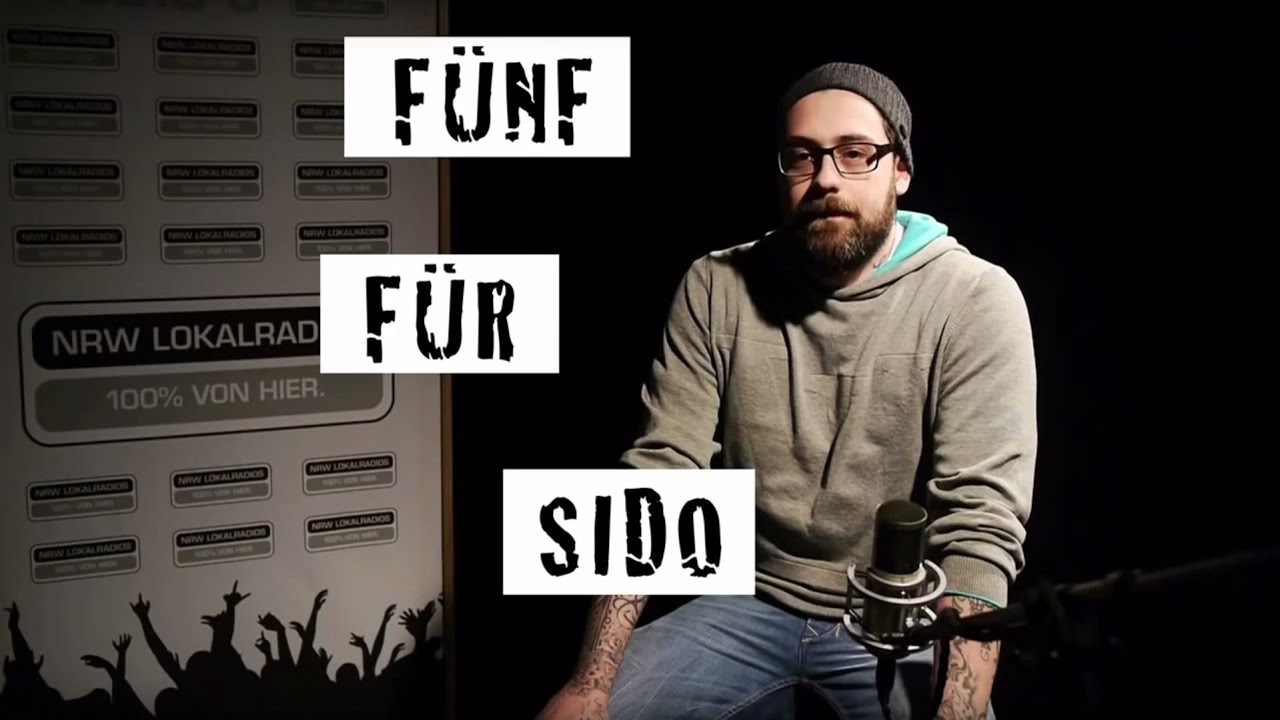 Fünf für Sido - das Interview ohne Fragen - YouTube
