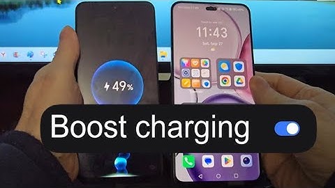 Boost charging in Honor X9C | How to enable boost charging in Honor X9C