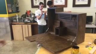 Secretary desk Woods class.