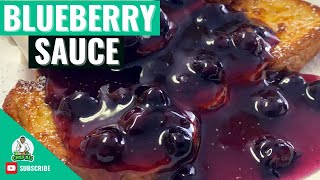 Blueberry Sauce Recipe | How to make Blueberry Sauce | Blueberry Recipe