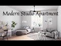 Modern Studio Apartment Interior Design and Decorating Ideas