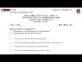 MSC JAMC 1ST SEM INTRODUCTION TO COMMUNICATION MAY 2019 | PTU