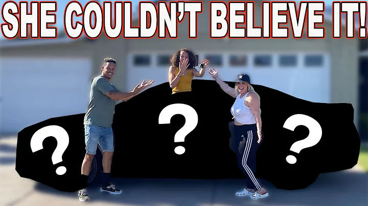 SURPRISING MY DAUGHTER WITH A BRAND NEW CAR FOR HE...