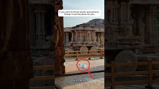 Hampi tourist people keep clean #history #thirupathidasari #ancient