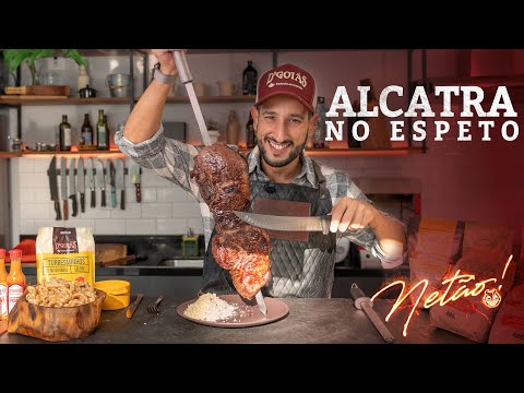 Vídeo: Bife No Espeto &Amp; Veggies