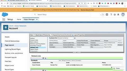 [Salesforce] HOW TO ADD A RELATED LIST