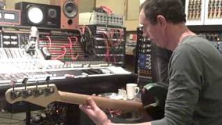 Video thumbnail of "Alain Clark & Pino Palladino in the studio - Good Days (recording Bass)"