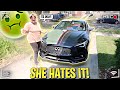 My Grandma Reacts To My New Car Wrap!