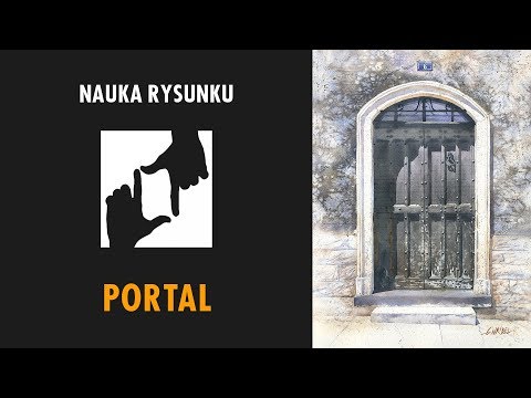 Portal Akwarela [NAUKA RYSUNKU DOMIN.PL]/Watercolor Portal [Drawing Tutorial]