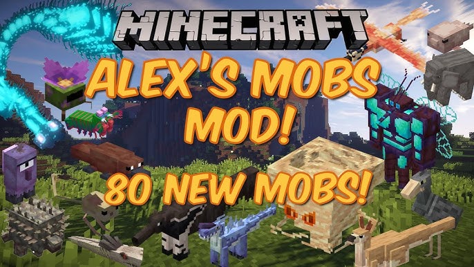 ALEX'S MOBS SECRETES EXPLAINED *EASTER EGGS * minecraft mods Part 3 