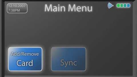 Smart Wallet Interface Design Class Project