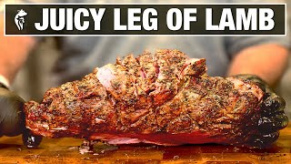 The Best Smoked Leg Of Lamb - Australian Lamb on the Big Green Egg