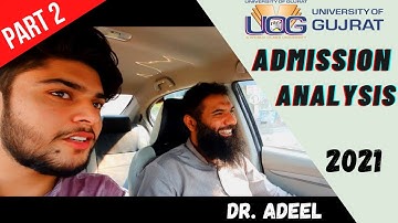 PART 2 | University of Gujrat (UOG) Admissions 2021 |  UOG MAIN CAMPUS | VLOG | AliShamshaid