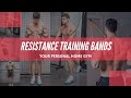 Resistance Training Bands by Zaksy – Workout At Home, No Gym Required!