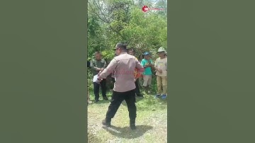 Pamer Arogan! Kapolsek Mallusetasi Barru Tegur Warga dan Wartawan Saat Peninjauan Tambang Galian C