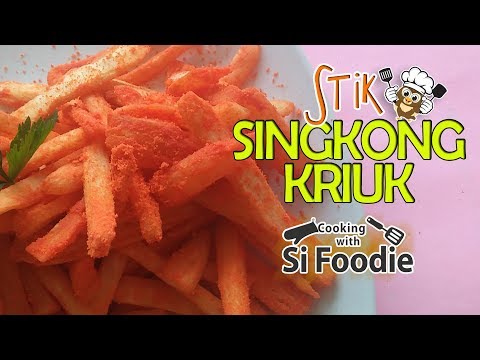 Resep Rahasia Singkong Goreng Merekah Abang Abang (Singkong Keju Merekah). 