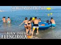 FUENGIROLA BEACH WALK, Malaga, Spain - HOTTEST BEACH WALK UPDATES in July 2021, Costa Del Sol🌞 [4K]