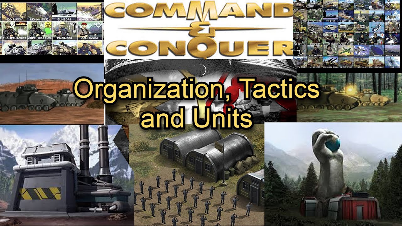 Organization, Tactics and Units of the First Tiberium War | GDI & NOD | Tiberian Dawn