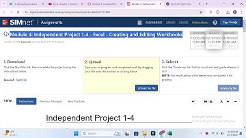Module4 Independent Project 1 4 Excel Creating and Editing Workbooks | Excel Independent Project 1-4