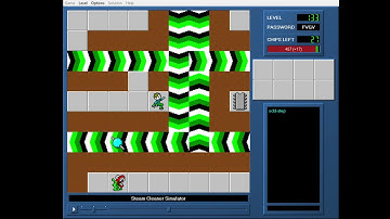 CCLP1 level 133 solution - 470 seconds