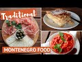 Traditional Food in Montenegro and Kotor Specialties