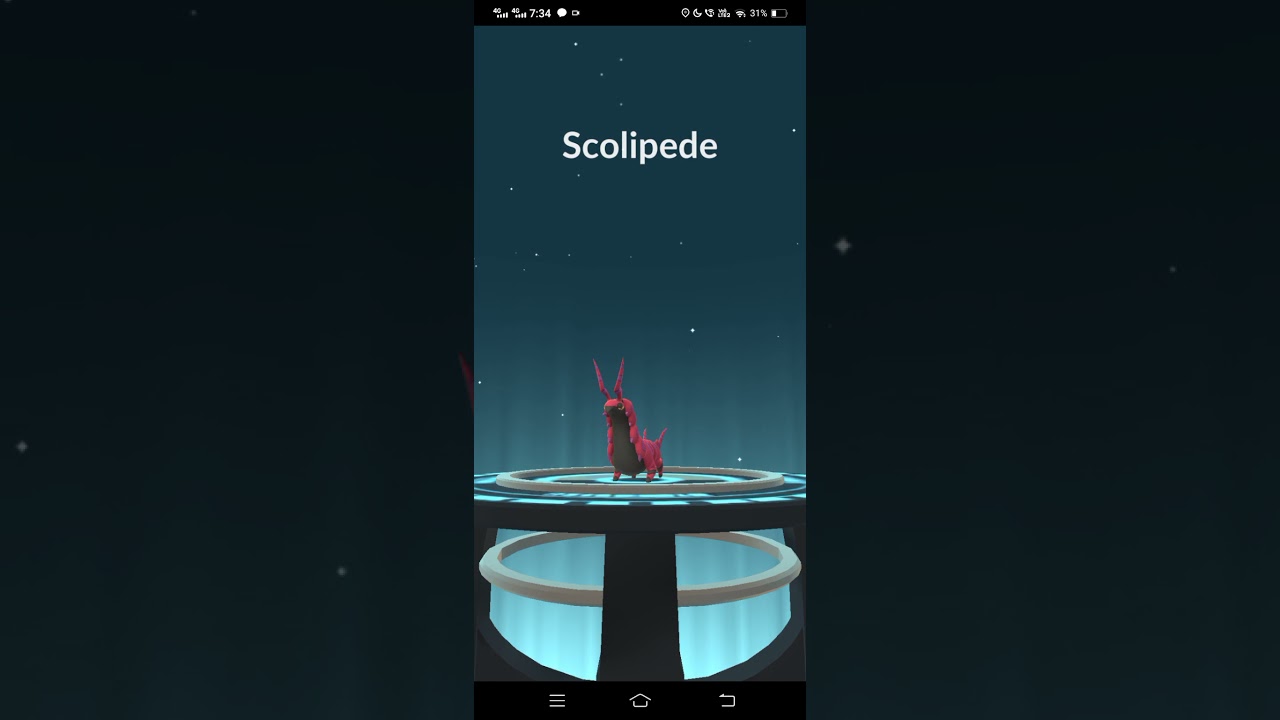 Whirlipede evolves into Scolipede in Pokemon Go 