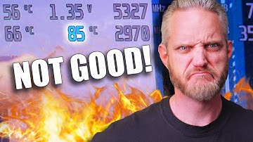 These GPU Temps were BAD... here