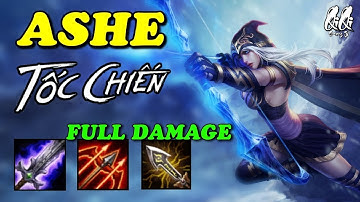 TỐC CHIẾN MOBILE : CÁCH CHƠI ASHE BẮN CHÁY MÁY | Liên minh huyền thoại : Tốc chiến CLOSED BETA