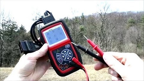 Autel AL539 OBDII Scanner and Multimeter Combo Tool Review