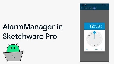 AlarmManager in Sketchware Pro | How to make AlarmManager in Sketchware Pro