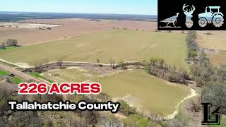 The Ford Place  - 226 ACRES in Tallahatchie County, MS - Farmground and Hills