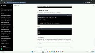 Python for loop iteration using lists