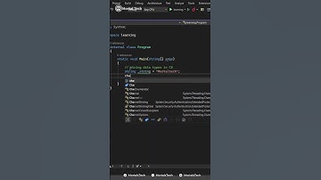 string data types in c# | #MortalTech | #7