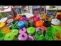 5 51 Minutes Satisfying With Unboxing Hello Kitty Kitchen Set Asmr Tiny Toys Kitchen Set