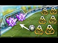 Golds win if they score one goal... vs Grand Champions (2v6)